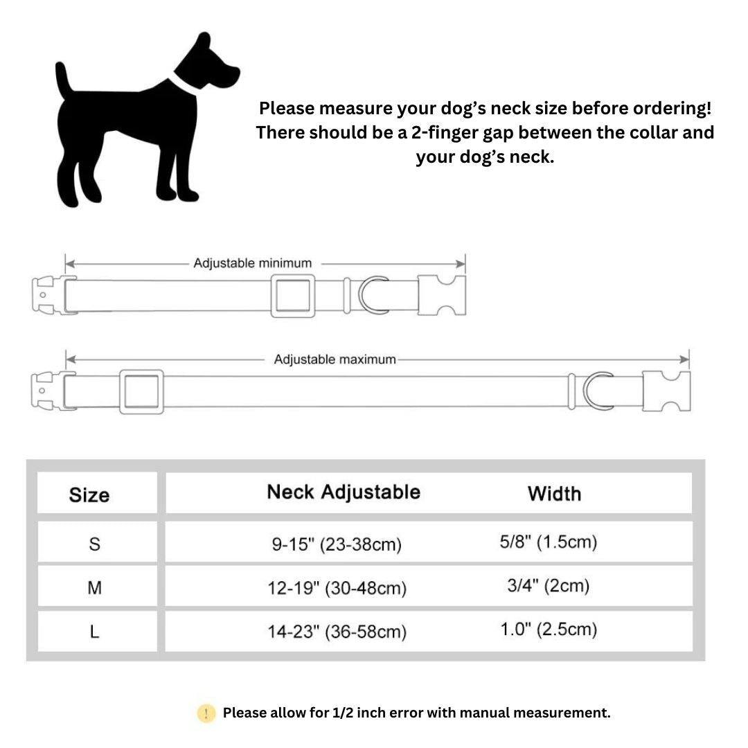 Plaid Personalized Collars
