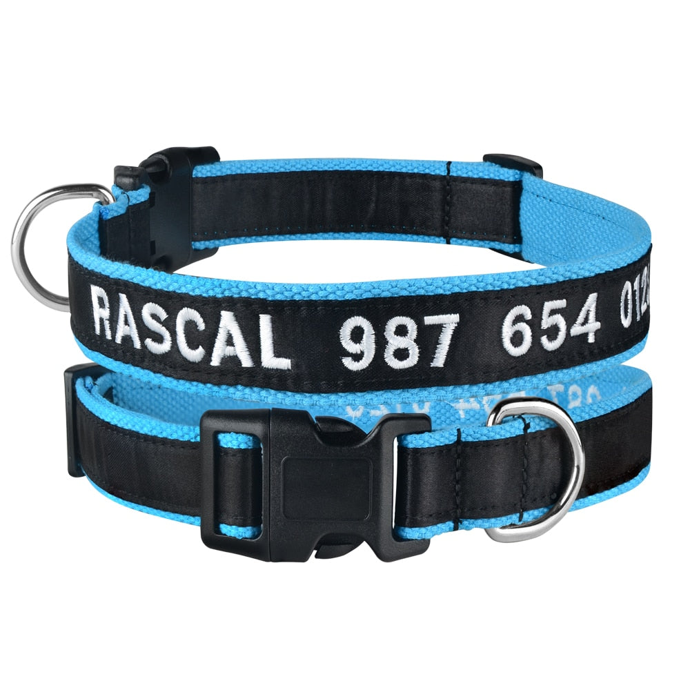 Embroidered Personalized Collar