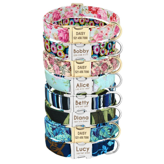 Personalized Print Collar