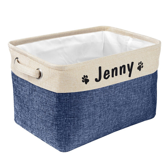 Personalized Pup Storage Basket