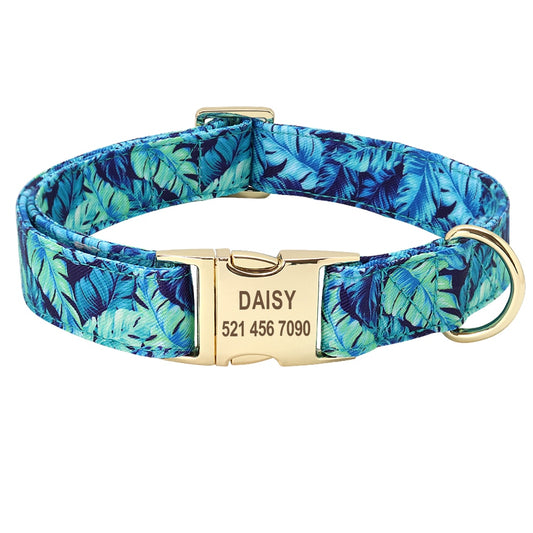 Personalized Print Collar